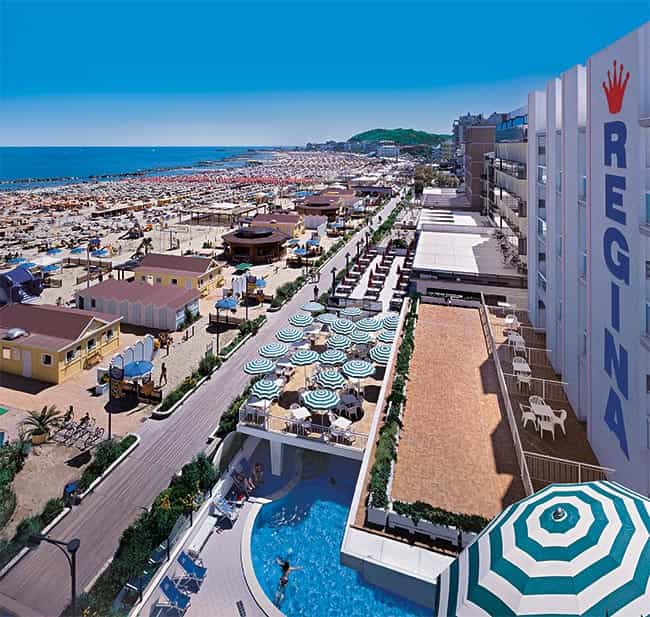 Hotel direttamente sul mare